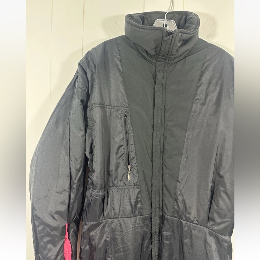 Mistral Ski Suit Snowsuit Sz 14 Big 80’ One Piece Post Modern Snow Color block - Picture 11 of 16